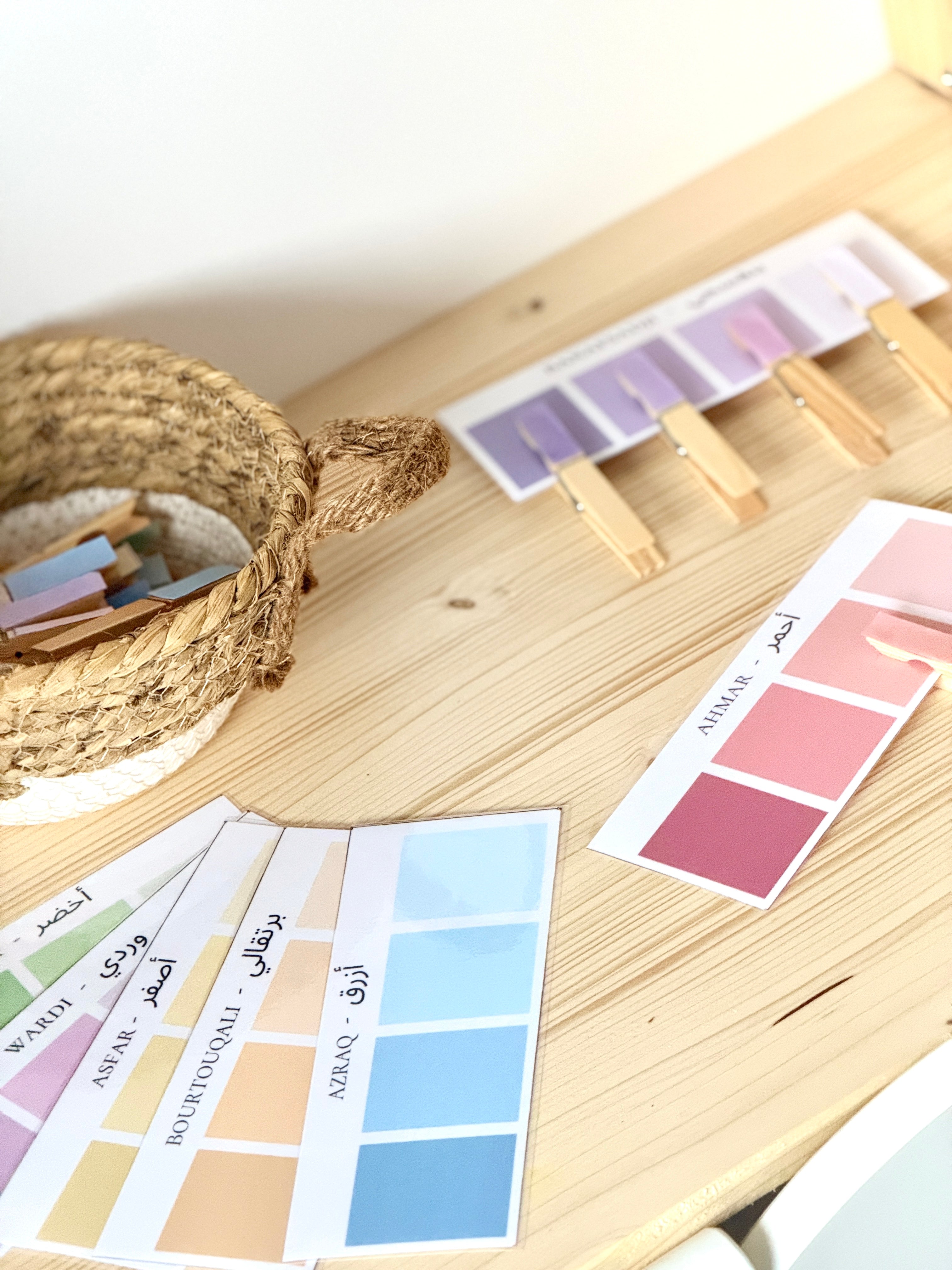 printable - kleuren sorteren - pre writing
