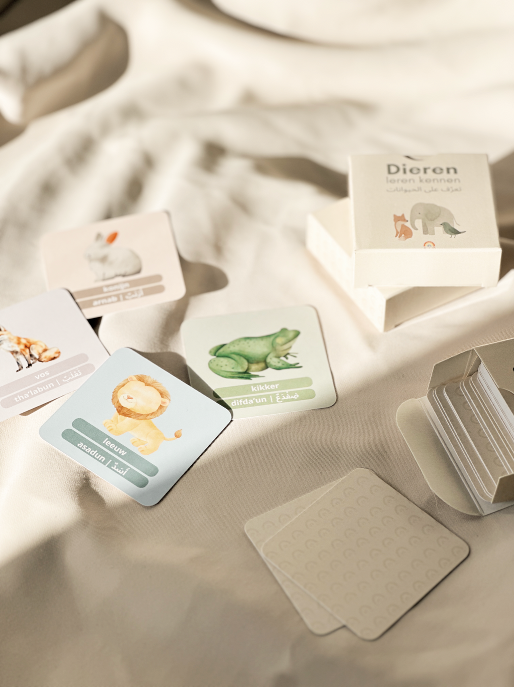 islamitische taal/memory kaarten - dieren editie