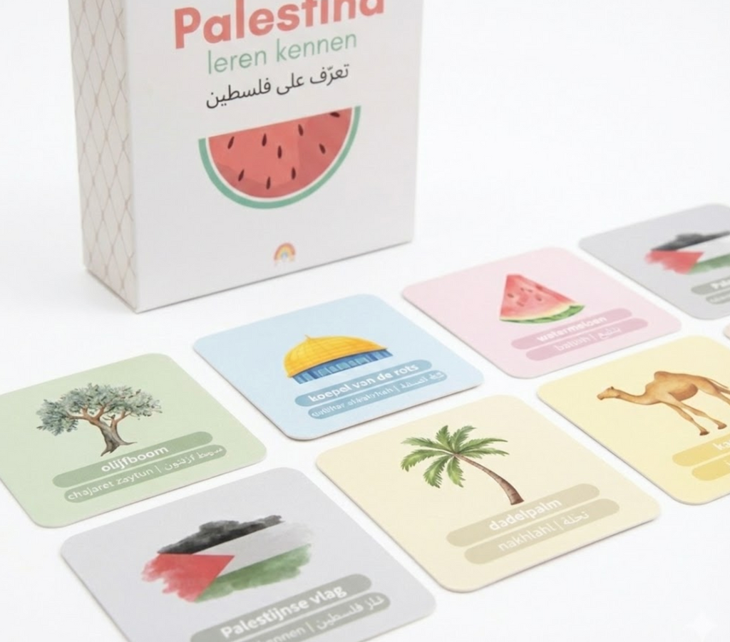 islamitische taal/memory kaarten - Palestina editie
